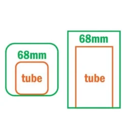 Dietes Tiny Dancer- Wild Iris - 68mm BIGGER Size -Cheap The Aussie Garden Store 42mm tube v 68mm 9 2 1