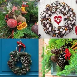 Pine Cones - Pack Of 4 -Cheap The Aussie Garden Store pine cone wreaths